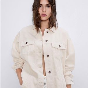 Zara Corduroy Shacket
